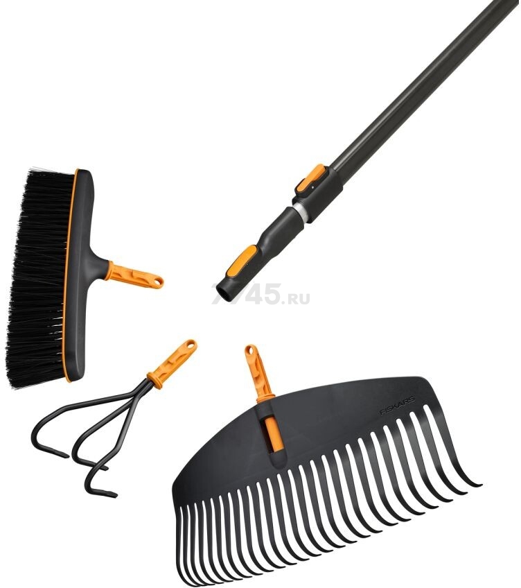 Грабли веерные FISKARS OneClick L (1080673) - Фото 7