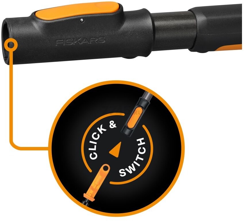 Рукоятка универсальная 290 мм FISKARS OneClick S (1080548) - Фото 5