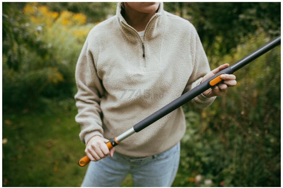 Черенок телескопический FISKARS OneClick М 119-174 см (1080671) - Фото 5