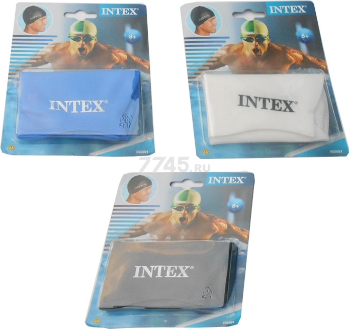 Шапочка для плавания INTEX 55991 - Фото 4