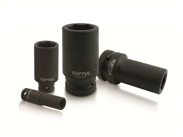 Головка ударная 1/2" 18 мм 6 граней глубокая TOPTUL (KABE1618)