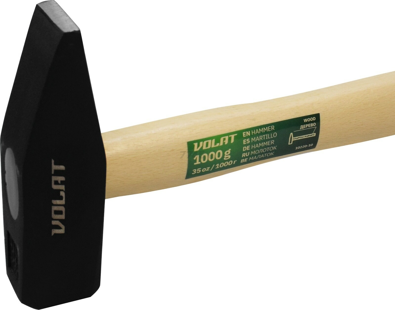 Молоток слесарный 1 кг с ВОЛАТ (10220-10) - Фото 3