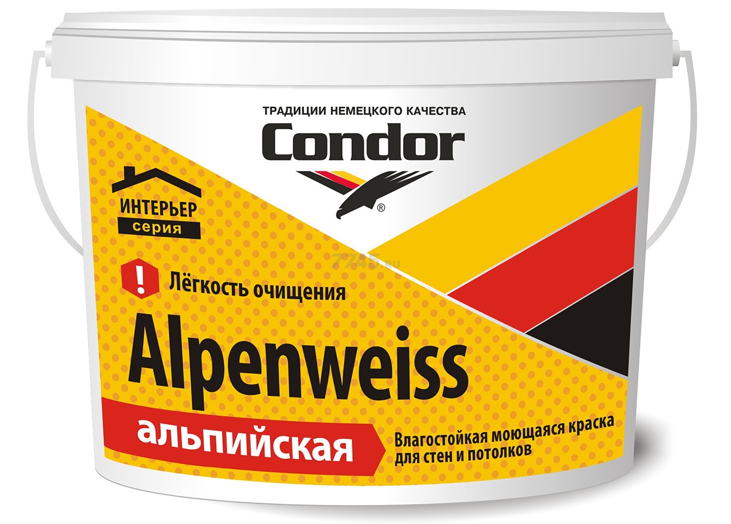 Краска ВД CONDOR Alpenweiss TR 3 кг (PPNALPTR003000001)