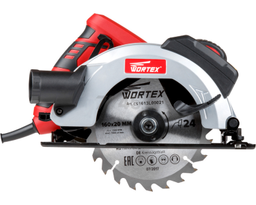 Пила циркулярная WORTEX CS 1613 L (CS1613L00021) - Фото 3