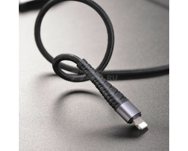 Кабель BOROFONE BX32 USB-A - Lightning черный - Фото 6