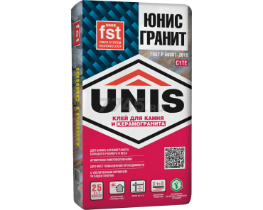 Клей для плитки UNIS Гранит 5 кг (ЦБ00001709) - Фото 2
