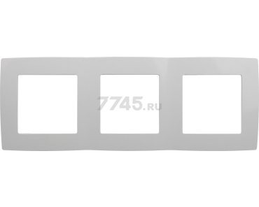 Рамка трехместная ЭРА белый (12-5003-01)