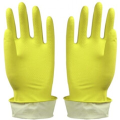 Перчатки хозяйственные латексные