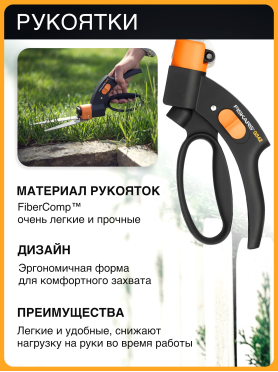 Ножницы для травы FISKARS GS42 113680 