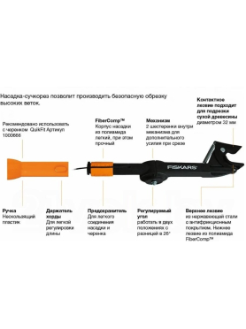 Сучкорез FISKARS QuikFit 136525 