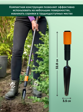 Корнеудалитель FISKARS QuikFit 137522 