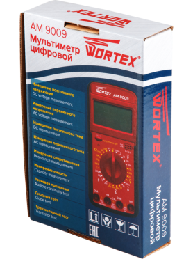 Мультиметр цифровой WORTEX AM 9009 