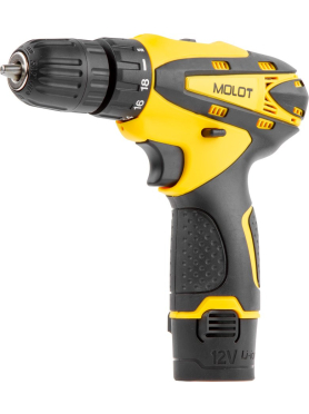 Дрель-шуруповерт аккумуляторная MOLOT MBD 1215 DLI