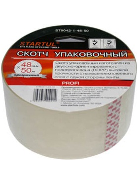 Скотч упаковочный STARTUL Profi (ST9042)