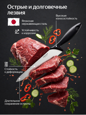 Набор ножей FISKARS Essential 5 штук 