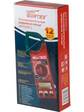 Клещи токоизмерительные WORTEX AM 6009 C 