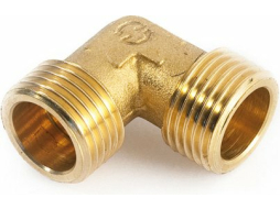 Угольник латунный 3/4" с наружной резьбой GENERAL FITTINGS 