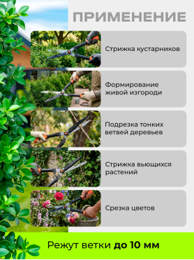Ножницы для кустов STARTUL Garden 