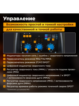 Полуавтомат сварочный SOLARIS MULTIMIG-227
