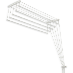 Сушилка для белья потолочная PERFECTO LINEA 1,4 м белая 