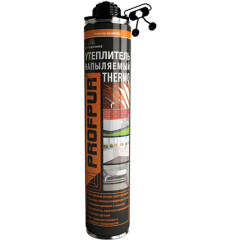 Утеплитель напыляемый PROFPUR Thermo 890 мл 