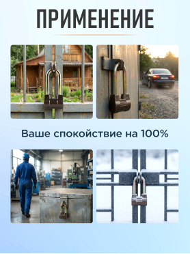 Замок навесной 55 мм STARTUL Master 