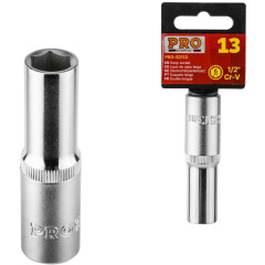 Головка 1/2" 6 граней глубокая PRO STARTUL