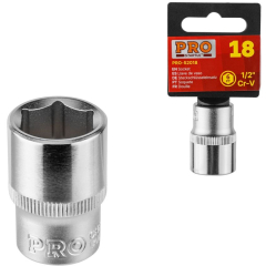 Головка 1/2" 6 граней PRO STARTUL