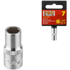 Головка 1/4" 6 граней PRO STARTUL