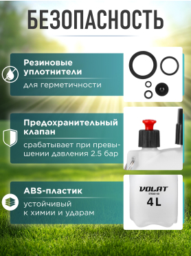 Опрыскиватель ранцевый ВОЛАТ 57060