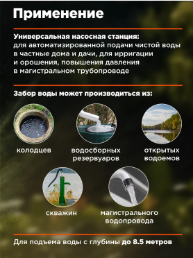 Насосная станция ECO GFI-1203