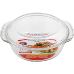 Кастрюля из жаропрочного стекла с крышкой PERFECTO LINEA