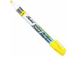 Маркер перманентный на основе жидкой краски MARKAL Pro-Line Micro желтый 