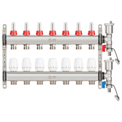 Коллекторная группа AVE136, 7 выходов AV ENGINEERING 