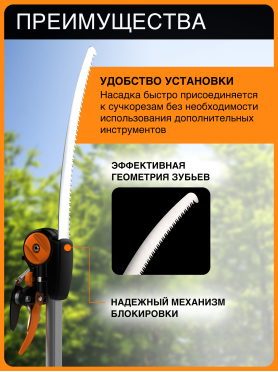 Пила садовая 470 мм FISKARS 