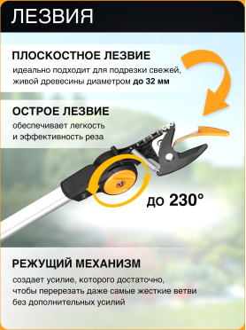 Сучкорез FISKARS UPX86 PowerGear