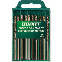 Сверло по металлу 10 штук ВОЛАТ