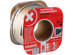 Уплотнитель гаражный тип D STARFIX 