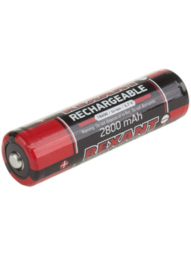 Аккумулятор 18650 REXANT 3,7 V литий-ионный