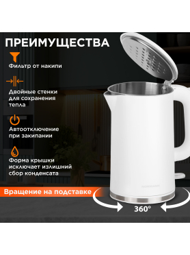 Электрочайник NORMANN AKL-521