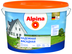 Краска акриловая ALPINA Надежная фасадная