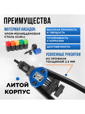 Заклепочник резьбовой STARTUL Expert 