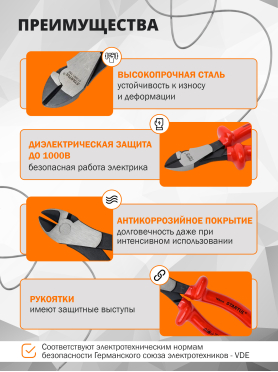 Бокорезы диэлектрические STARTUL Profi