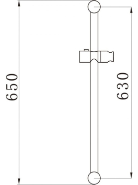 Душевая штанга AV ENGINEERING AVSSS-055