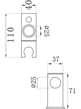 Душевая штанга AV ENGINEERING AVSSS-055