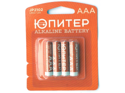 Батарейка ААА ЮПИТЕР 1,5 V алкалиновая