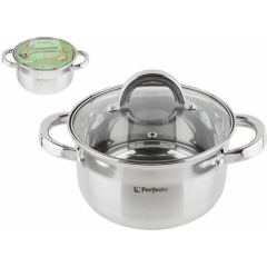 Кастрюля из нержавеющей стали 2,4 л PERFECTO LINEA Starcook 