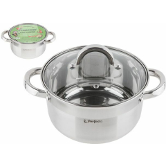 Кастрюля из нержавеющей стали PERFECTO LINEA Starcook