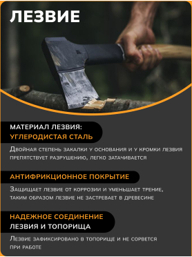 Топор универсальный FISKARS Norden