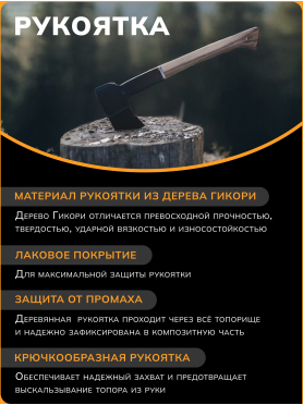 Топор универсальный FISKARS Norden